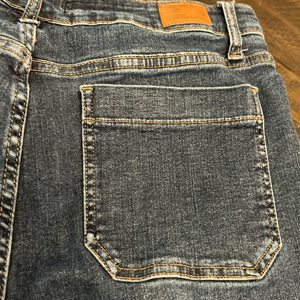 Judy Blue High Rise Flare Jeans - Dark Blue - Picture 8 of 11